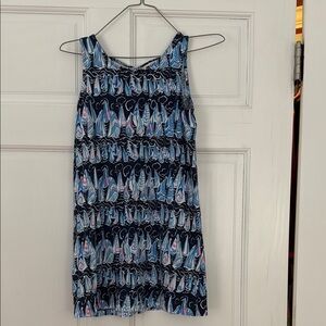 Lilly Pulitzer Girls’ Sleeveless Dress in Stripes and Sails